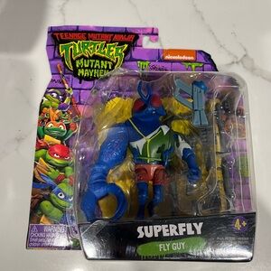 Teenage Mutant Ninja Turtles Superfly Action Figure - Blue